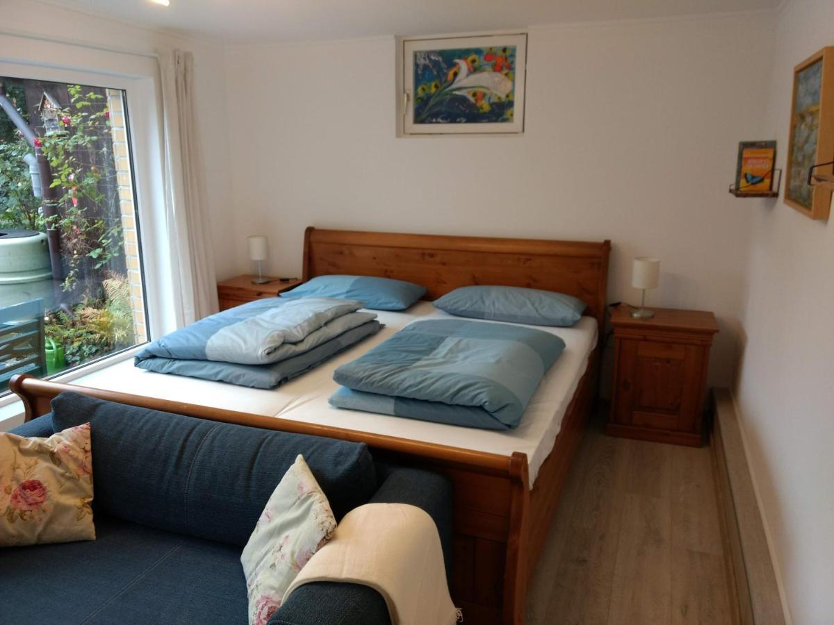 Ruhige, Gemuetliche 1-Zimmer Gartenwohnung Fuer 2 Erwachsene ลูเบค ภายนอก รูปภาพ